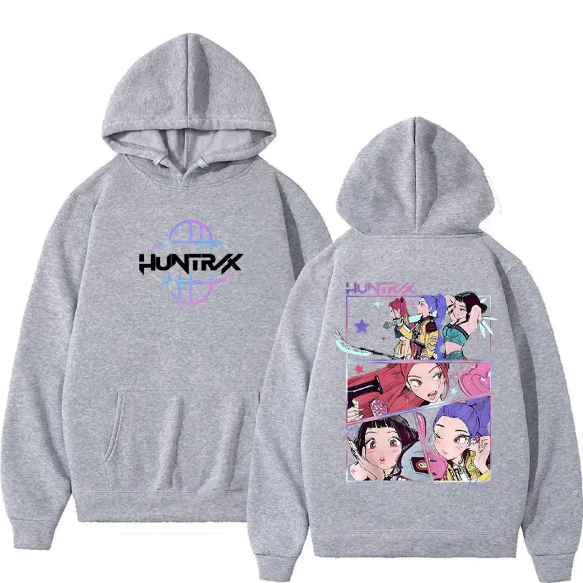 K-pop Demon Hunter Comic Panel Hoodie - Hoodies & Sweatshirts - Hoodie - 6