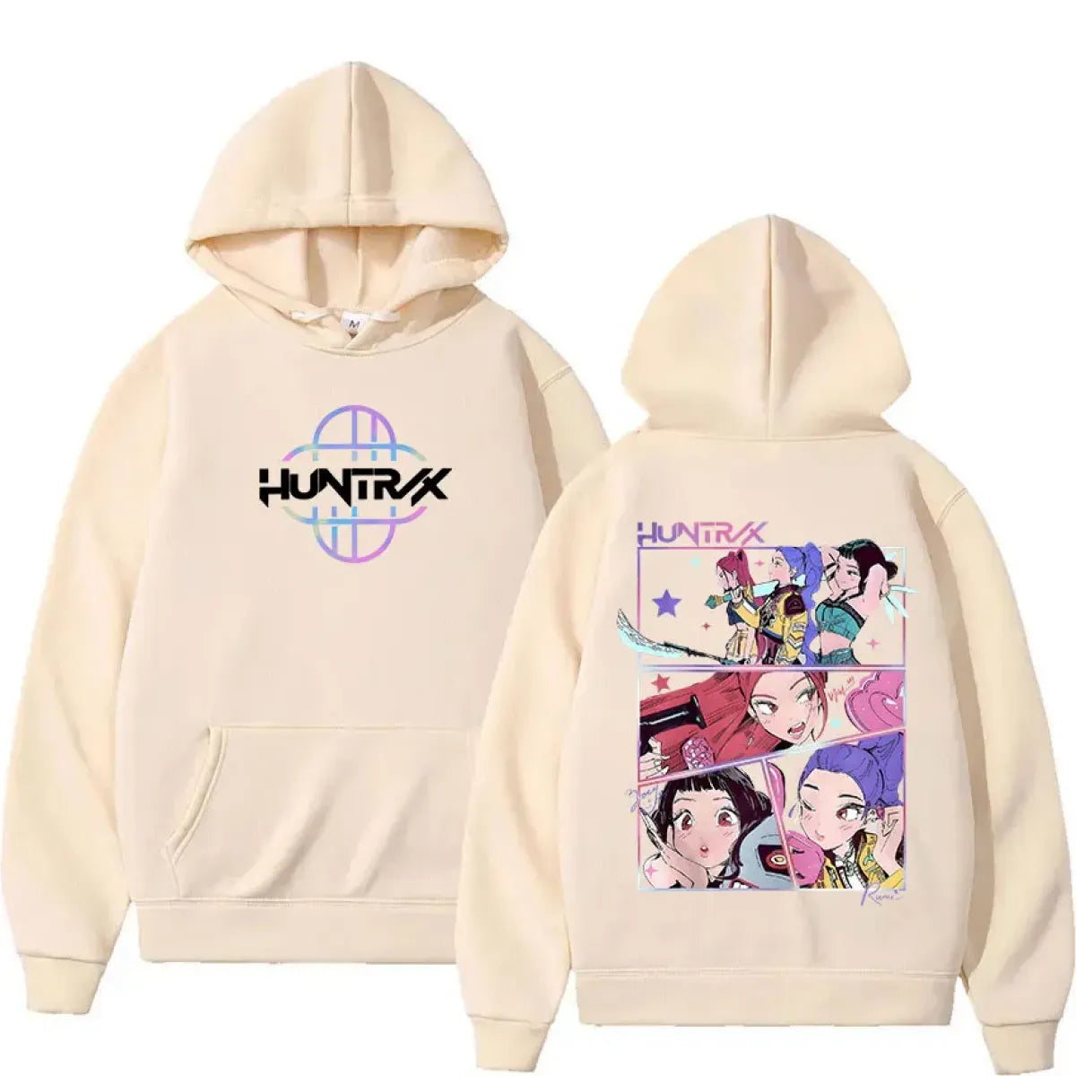 K-pop Demon Hunter Comic Panel Hoodie - Hoodies & Sweatshirts - Hoodie - 7