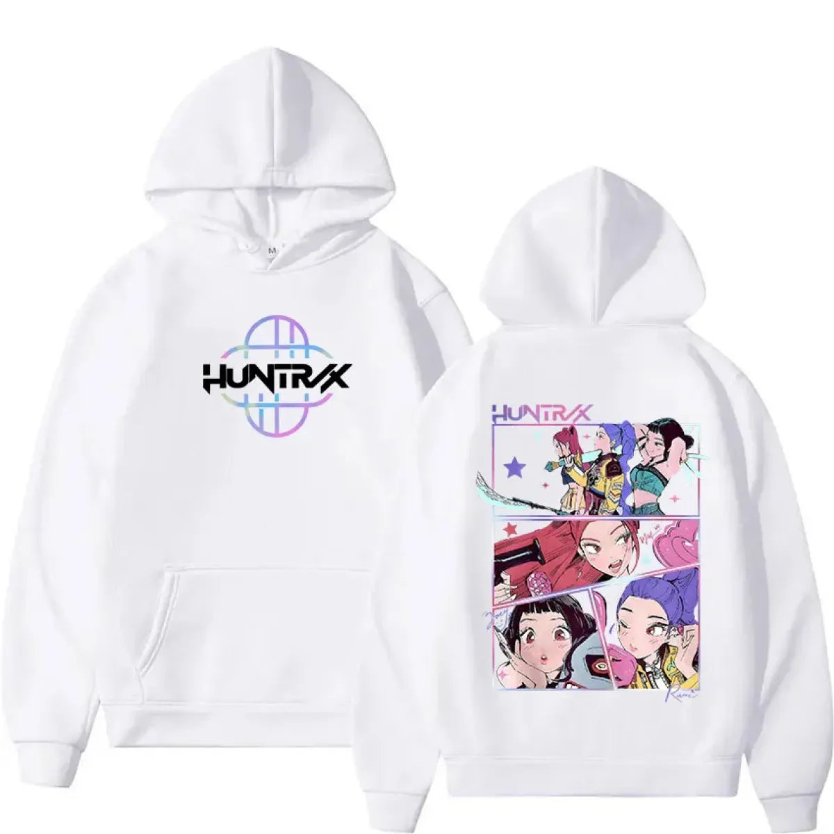 K-pop Demon Hunter Comic Panel Hoodie - Hoodies & Sweatshirts - Hoodie - 8