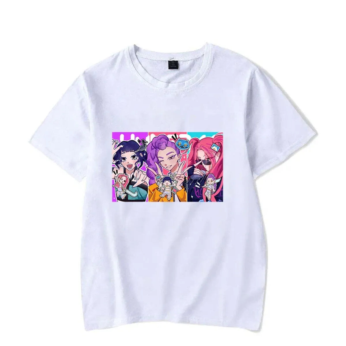 Kawaii KPop Demon Hunter Graphic Tee - T-Shirts - T-Shirt - 11