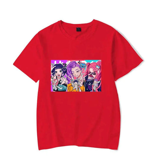Kawaii KPop Demon Hunter Graphic Tee - T-Shirts - T-Shirt - 5