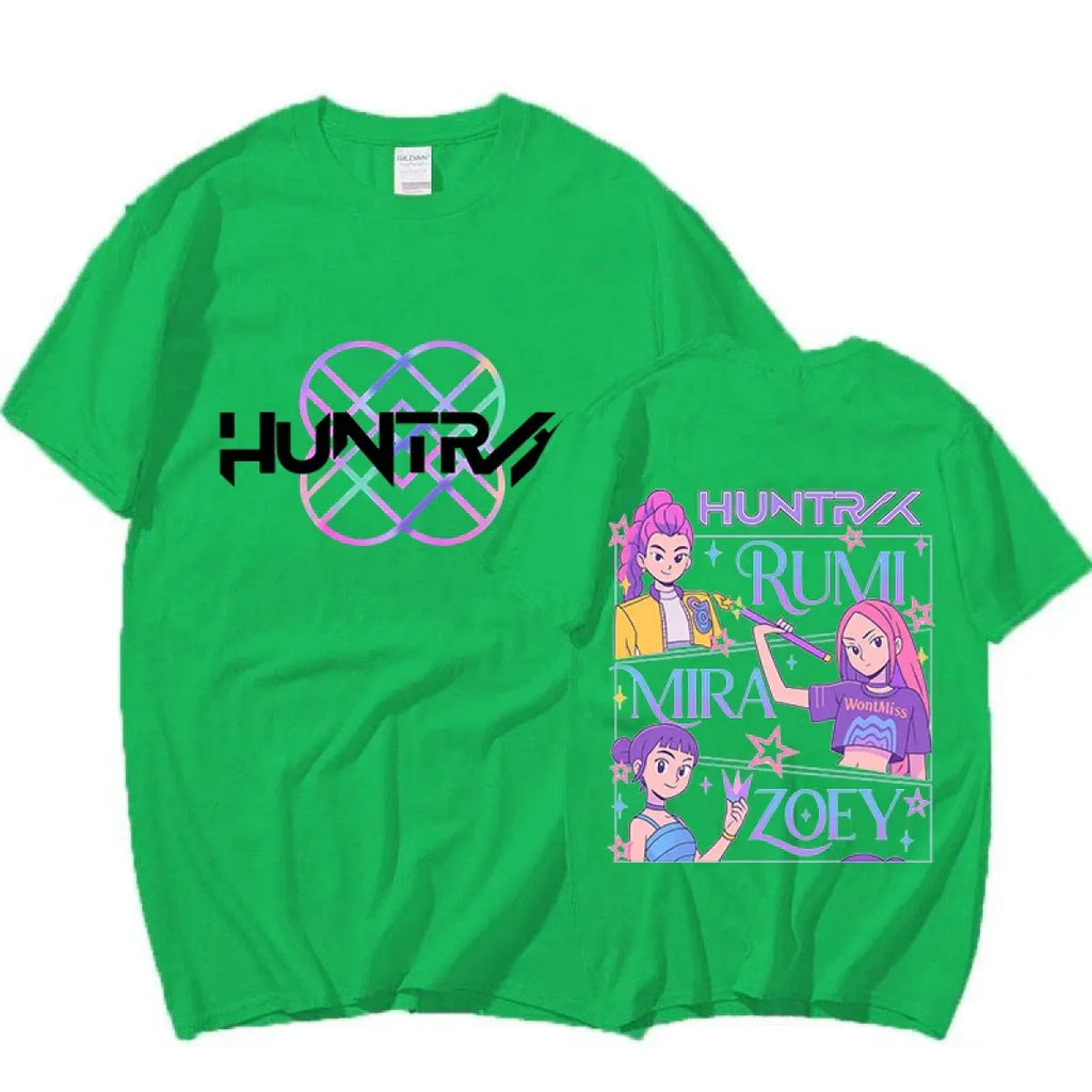 Huntrix Demon Hunter Girls Graphic T-Shirt - T-Shirts - T-Shirt - 10