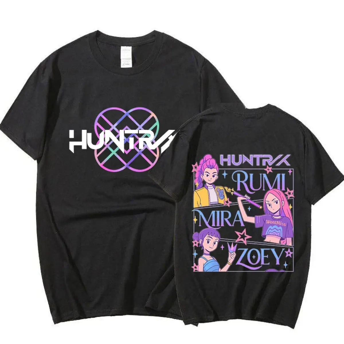 Huntrix Demon Hunter Girls Graphic T-Shirt - T-Shirts - T-Shirt - 2