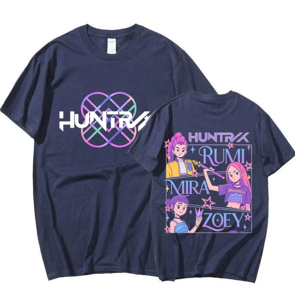 Huntrix Demon Hunter Girls Graphic T-Shirt - T-Shirts - T-Shirt - 3