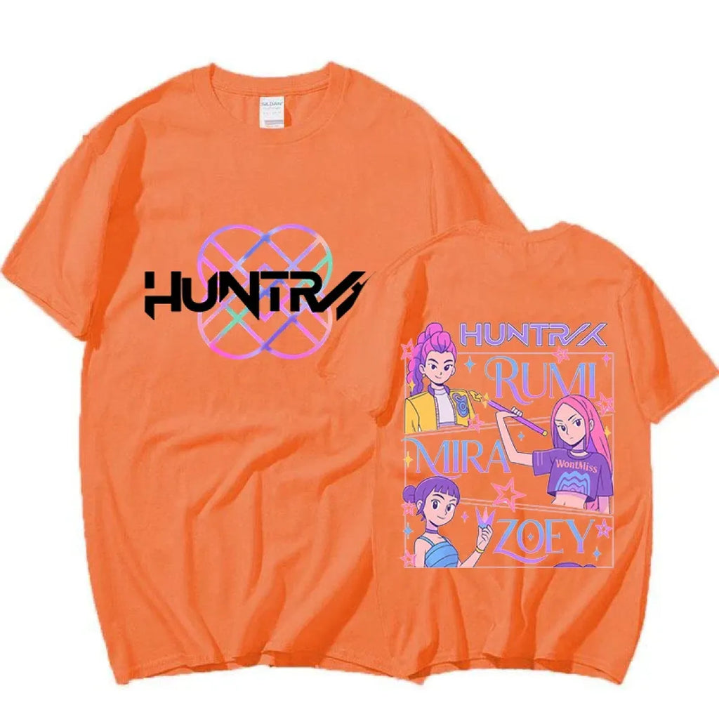 Huntrix Demon Hunter Girls Graphic T-Shirt - T-Shirts - T-Shirt - 4