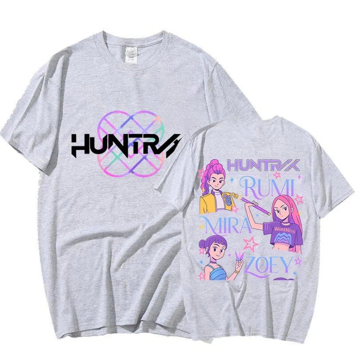 Huntrix Demon Hunter Girls Graphic T-Shirt - T-Shirts - T-Shirt - 5