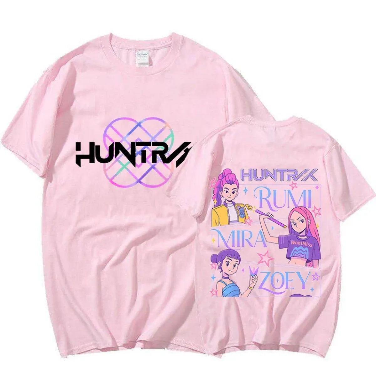 Huntrix Demon Hunter Girls Graphic T-Shirt - T-Shirts - T-Shirt - 7
