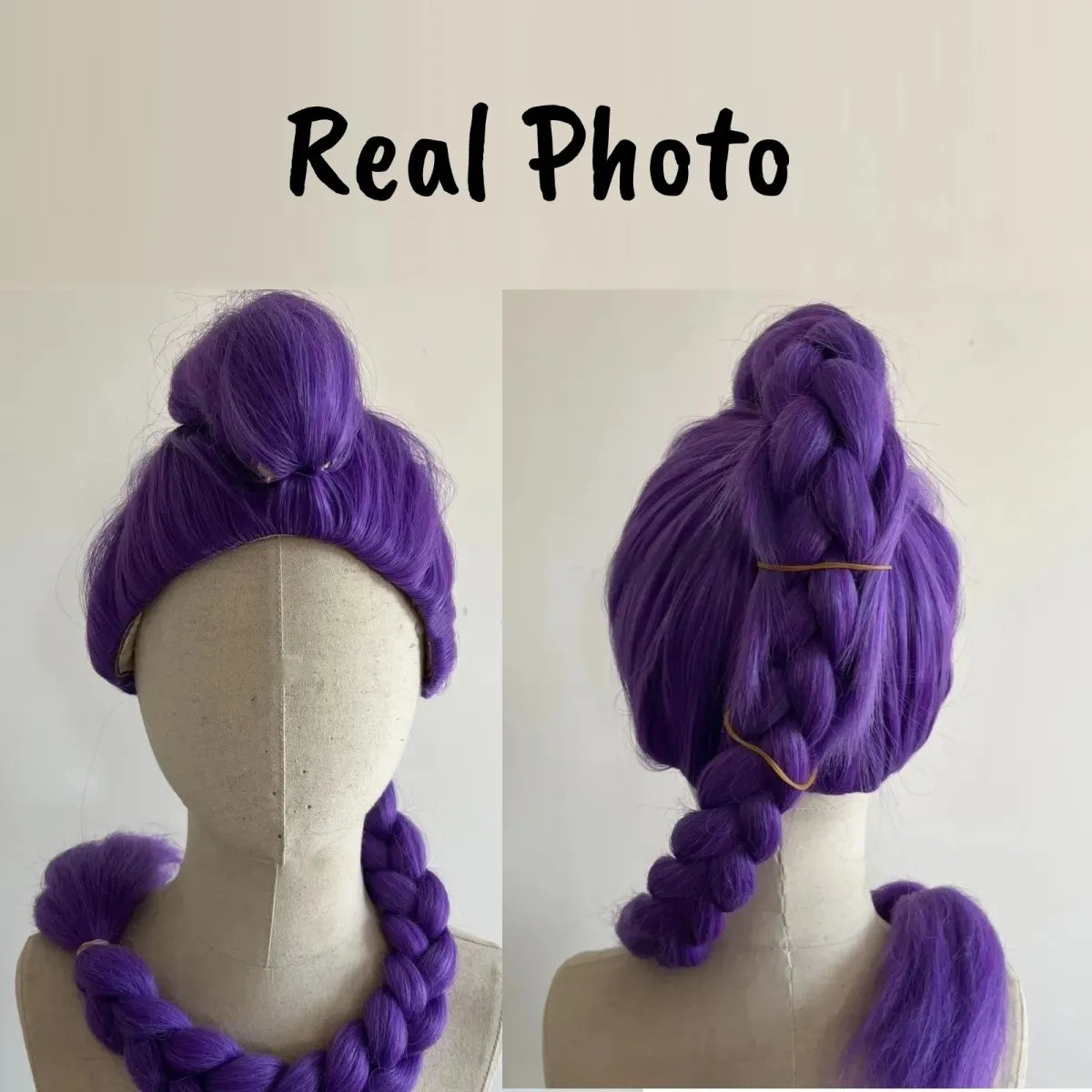 Rumi Demon Hunter Purple Braid Cosplay Wig - Cosplay - Hair Accessories - 4