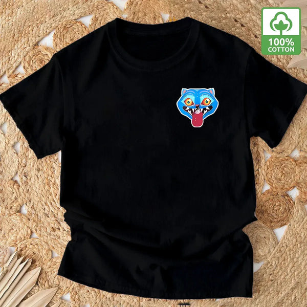 Kpop Demon Hunter Tiger Graphic Cotton T-Shirt - T-Shirts - T-Shirt - 1