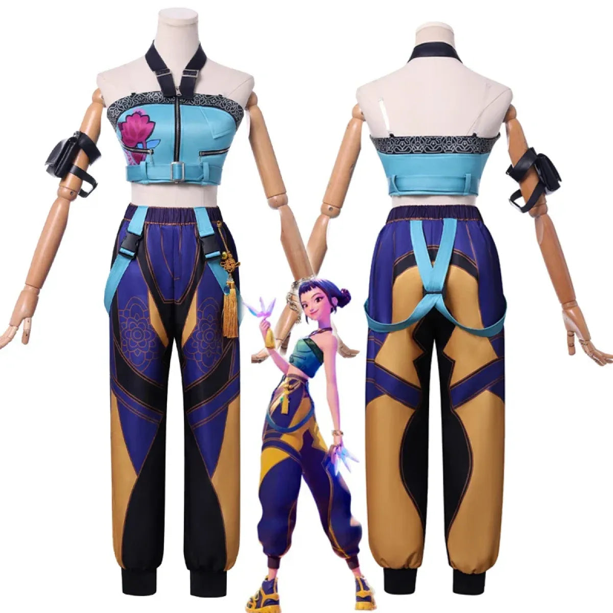 Zoey Demon Hunter Cosplay Costume Set - Cosplay - Cosplay - 2