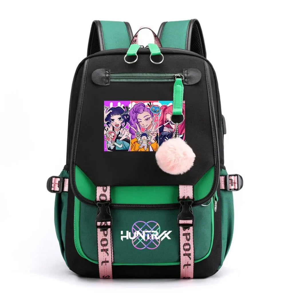KPop Demon Hunters Anime Print Backpack - Anime - Backpack - 4