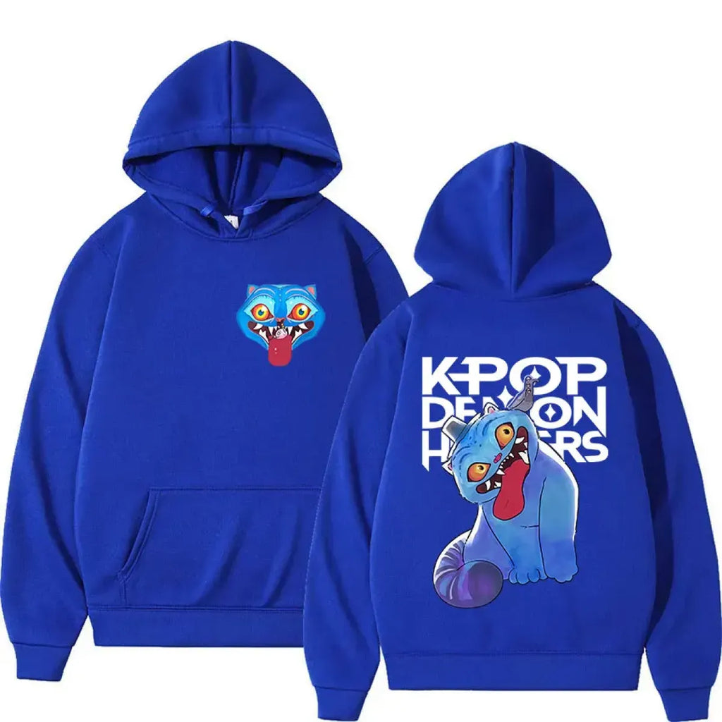 K-pop Demon Hunters Cartoon Fleece Hoodie - Hoodies & Sweatshirts - Hoodie - 10