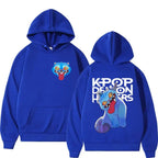 K-pop Demon Hunters Cartoon Fleece Hoodie - Hoodies & Sweatshirts - Hoodie - 10