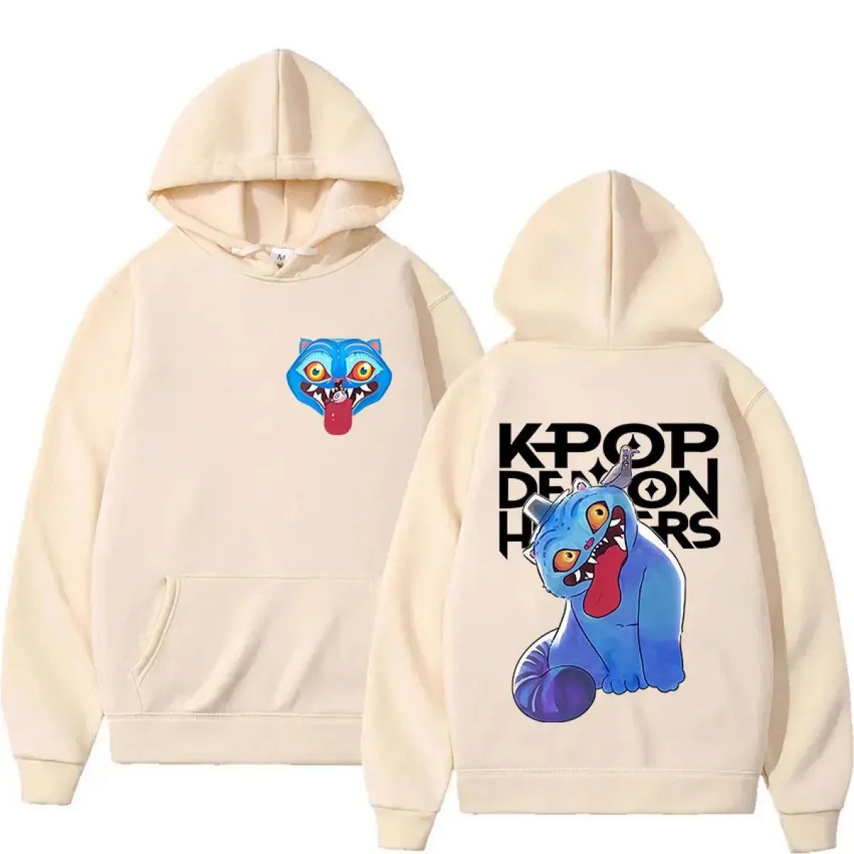 K-pop Demon Hunters Cartoon Fleece Hoodie - Hoodies & Sweatshirts - Hoodie - 6