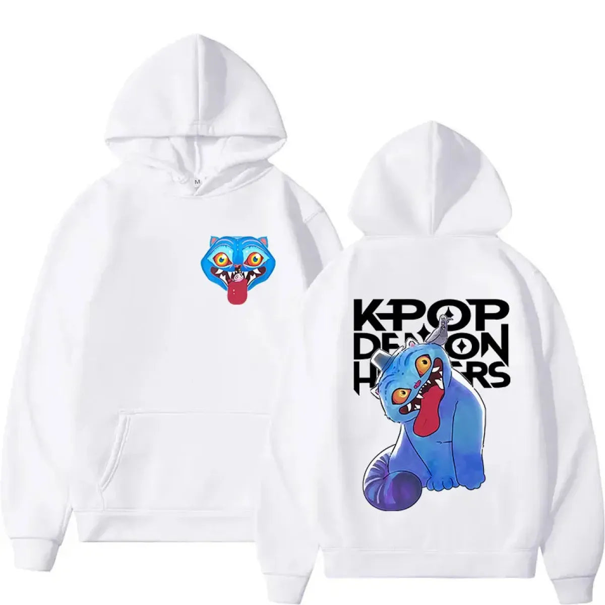 K-pop Demon Hunters Cartoon Fleece Hoodie - Hoodies & Sweatshirts - Hoodie - 8