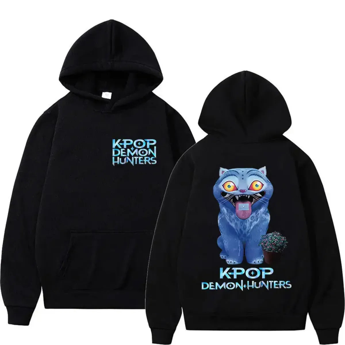 K-pop Demon Hunters Fleece Graphic Hoodie - Best Sellers - Hoodie - 1