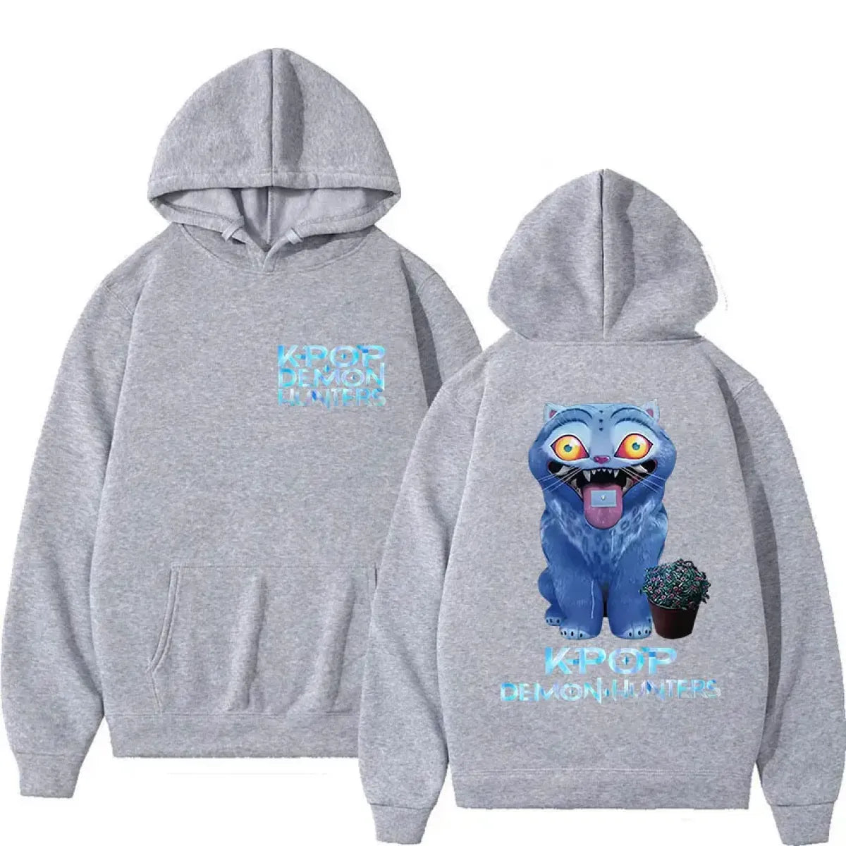 K-pop Demon Hunters Fleece Graphic Hoodie - Hoodies & Sweatshirts - Hoodie - 4