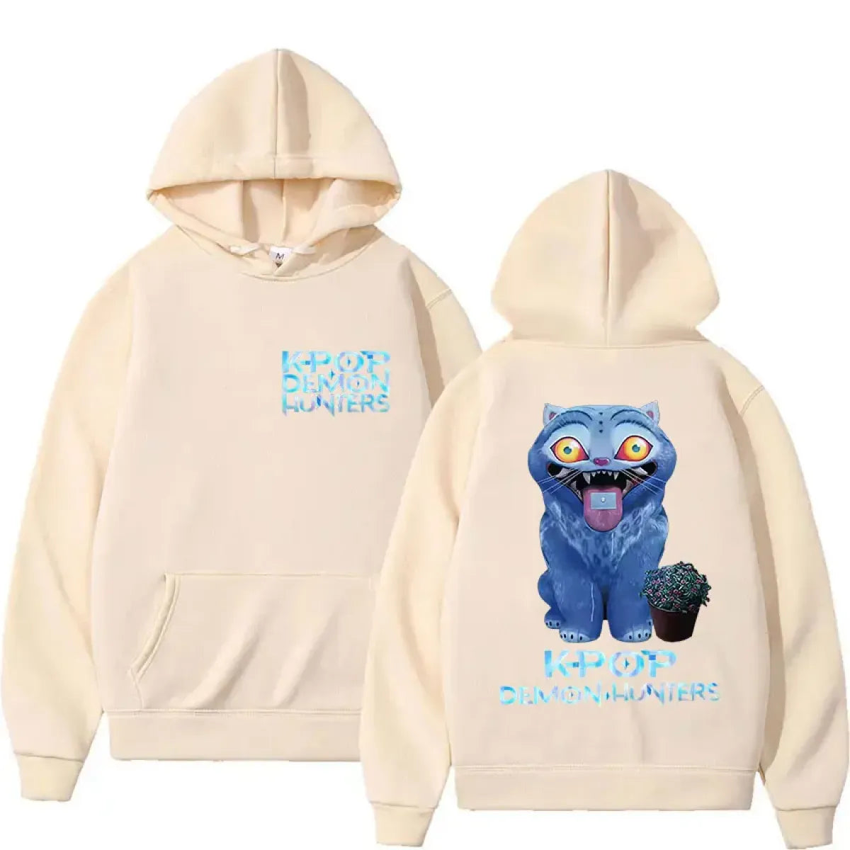 K-pop Demon Hunters Fleece Graphic Hoodie - Hoodies & Sweatshirts - Hoodie - 5