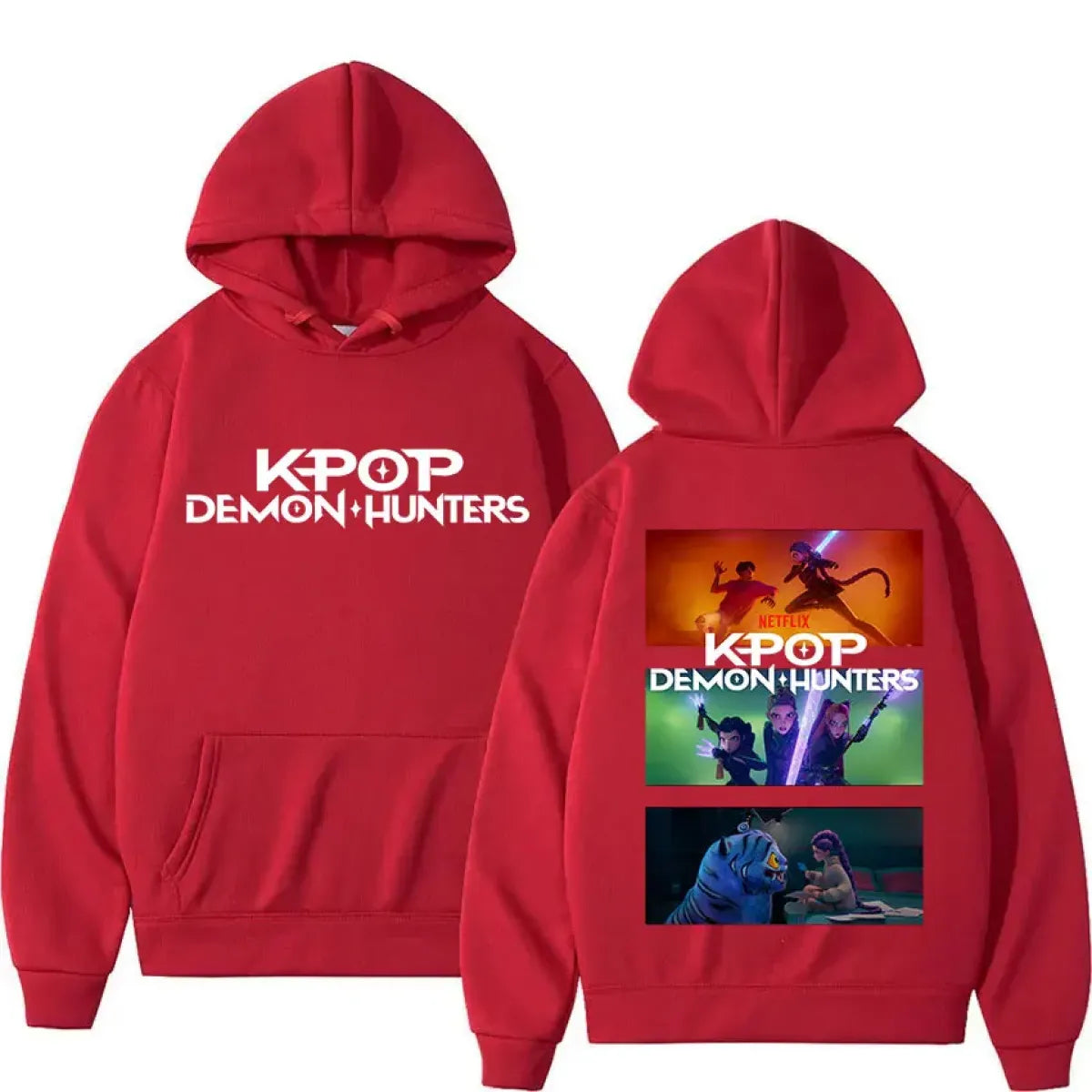 K-pop Demon Hunters Graphic Hoodie - Hoodies & Sweatshirts - Hoodie - 7