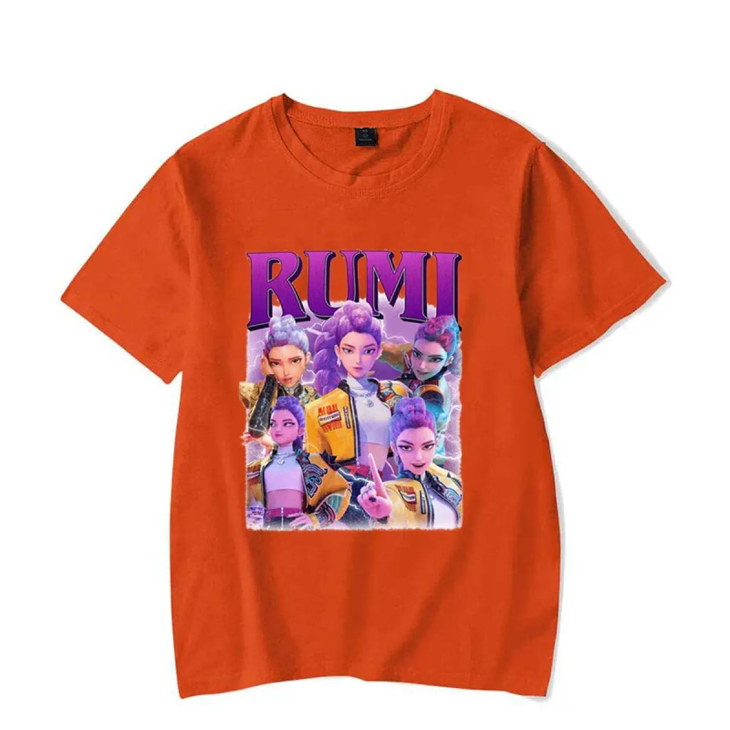 Rumi K-Pop Demon Hunters Graphic T-Shirt - T-Shirts - T-Shirt - 4