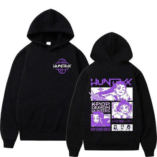 K-pop Demon Hunters Harajuku Graphic Hoodie - Hoodies & Sweatshirts - Hoodie - 1
