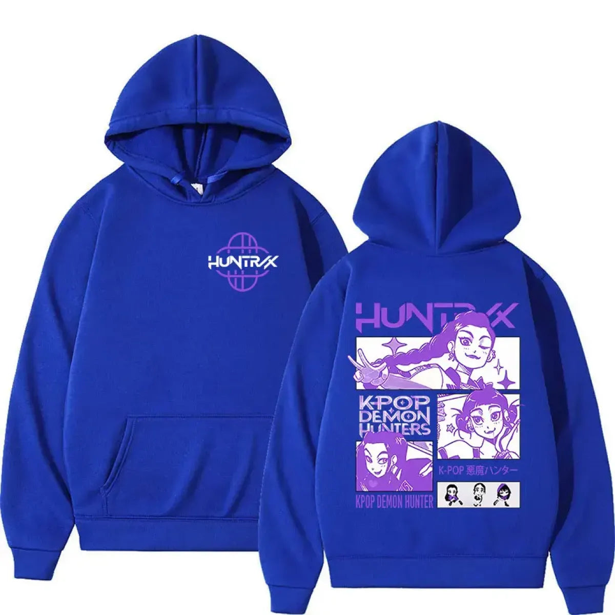 K-pop Demon Hunters Harajuku Graphic Hoodie - Hoodies & Sweatshirts - Hoodie - 3
