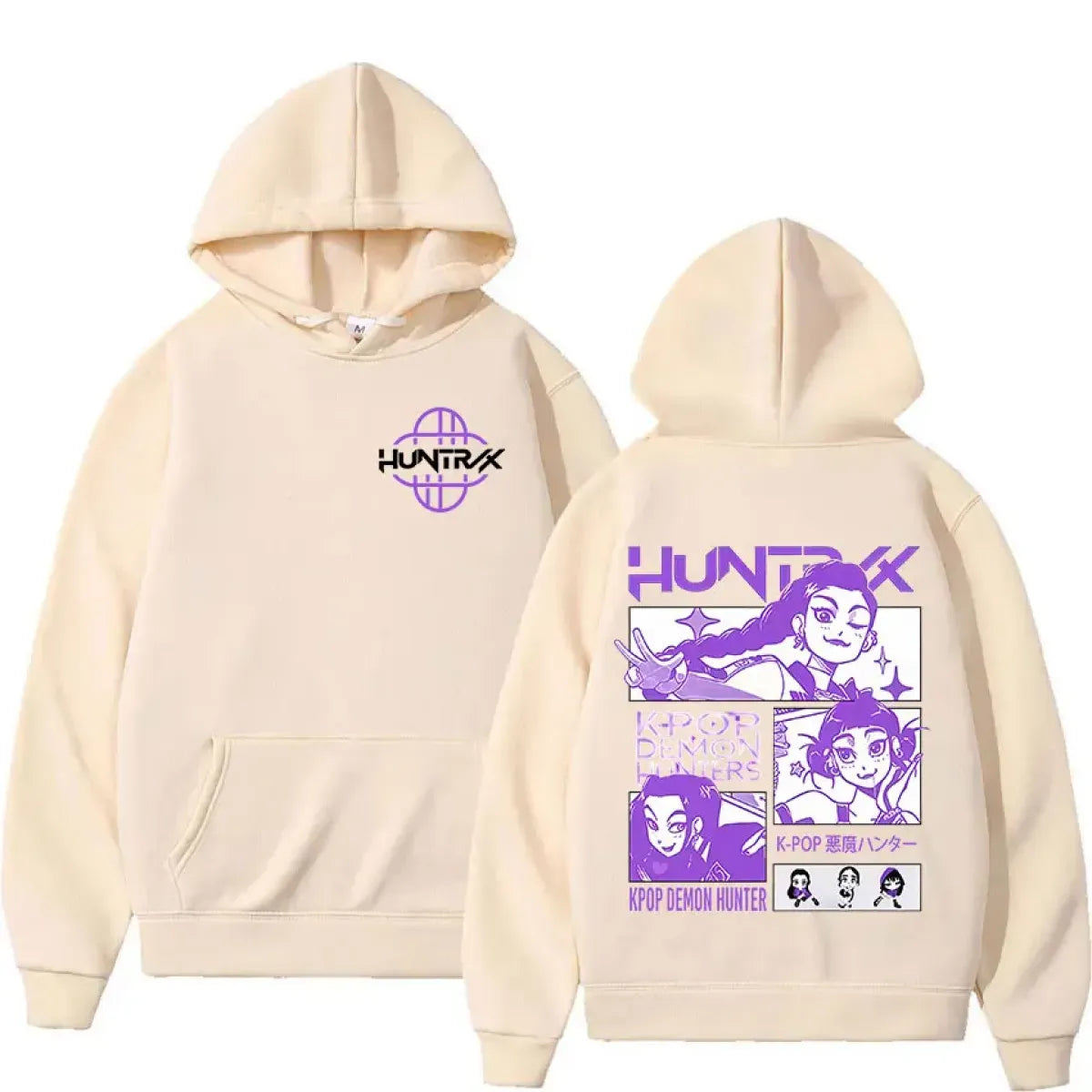K-pop Demon Hunters Harajuku Graphic Hoodie - Hoodies & Sweatshirts - Hoodie - 6