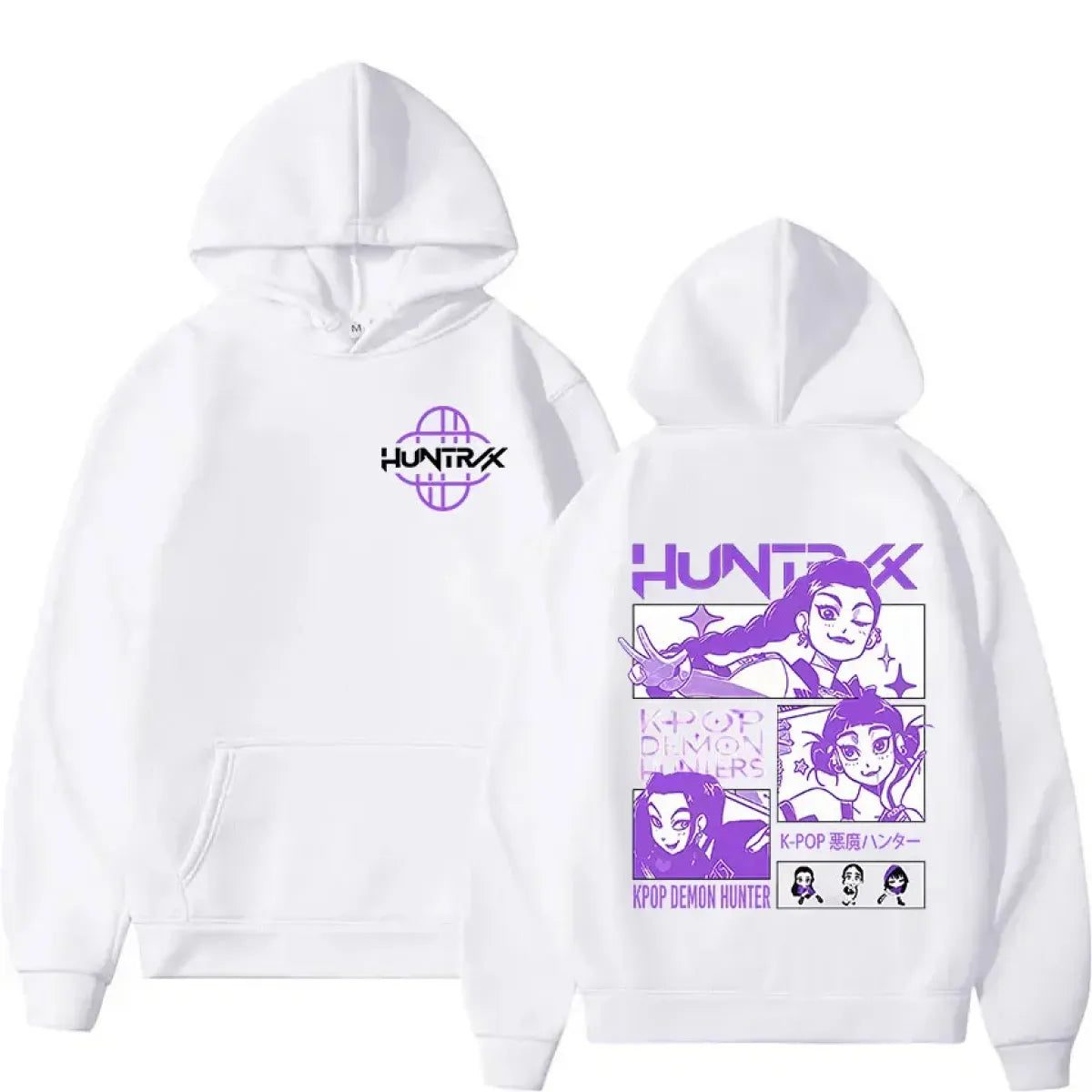 K-pop Demon Hunters Harajuku Graphic Hoodie - Hoodies & Sweatshirts - Hoodie - 8