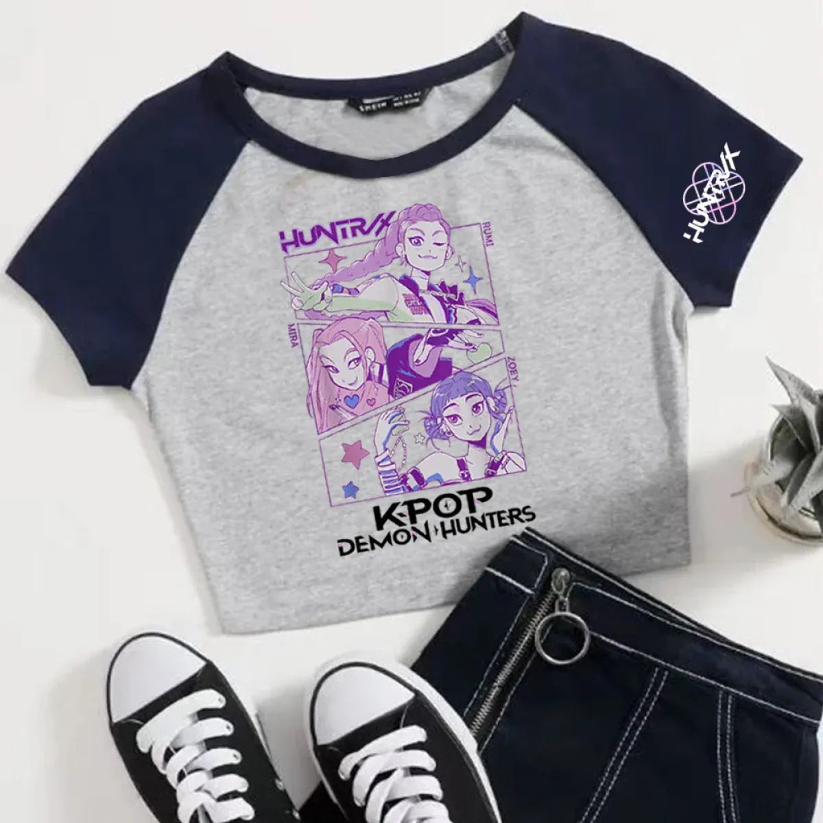 K-Pop Demon Hunters Anime Crop Top - Women’s Clothing & Accessories - Crop Top - 5