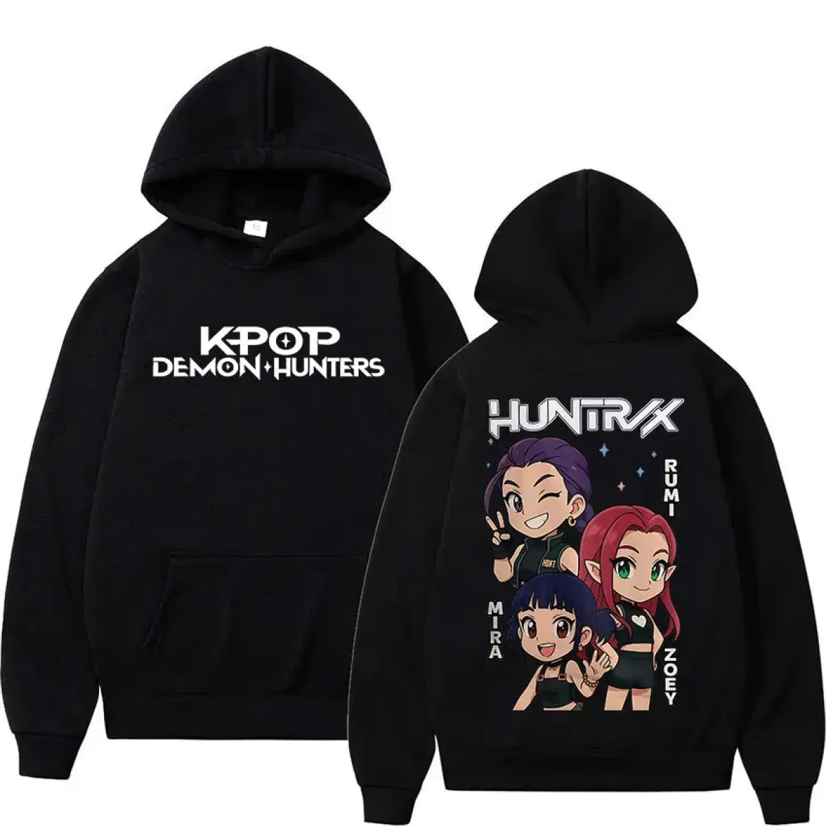 K-pop Demon Hunters Anime Graphic Hoodie - Anime - Hoodie - 1