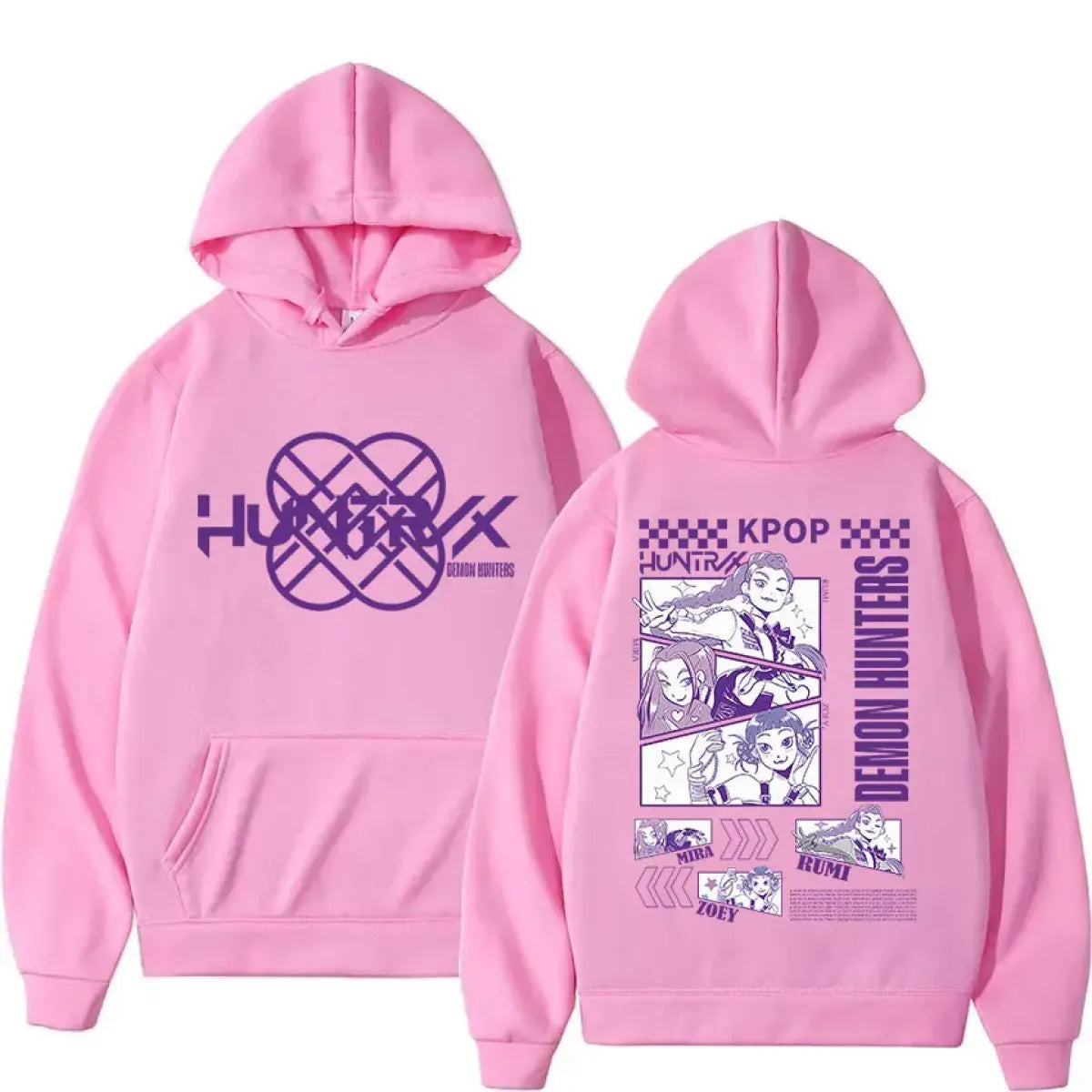 K-pop Demon Hunters Graphic Hoodie - Hoodies & Sweatshirts - Hoodie - 7