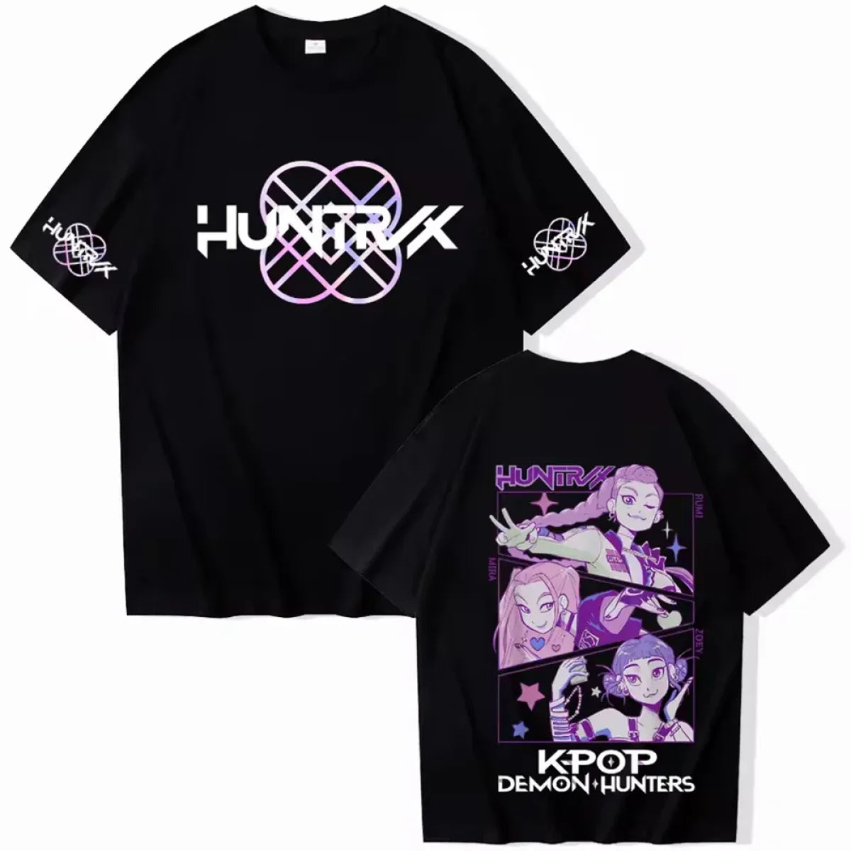 K-Pop Demon Hunters Oversized Graphic Tee - T-Shirts - T-Shirt - 2