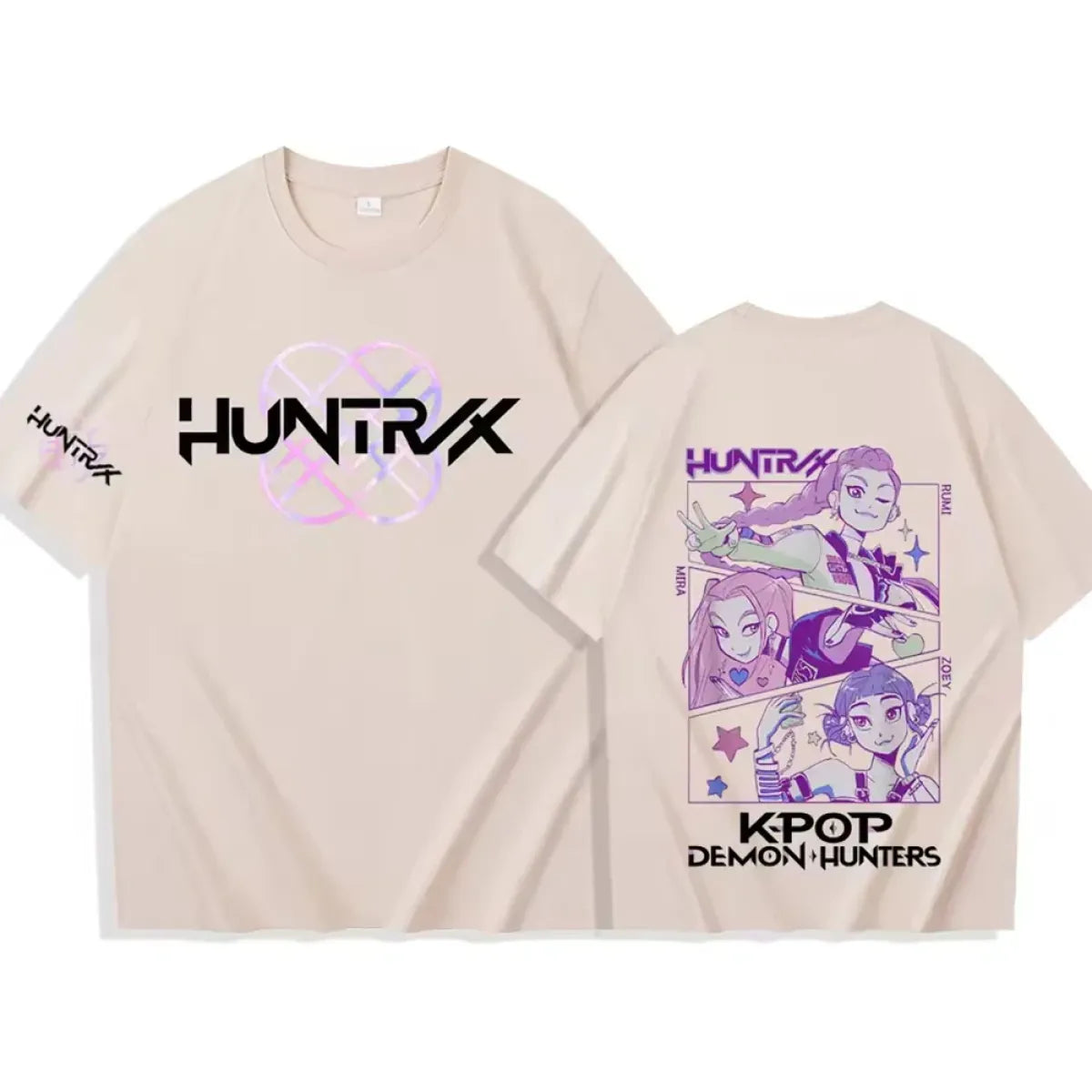 K-Pop Demon Hunters Oversized Graphic Tee - T-Shirts - T-Shirt - 7