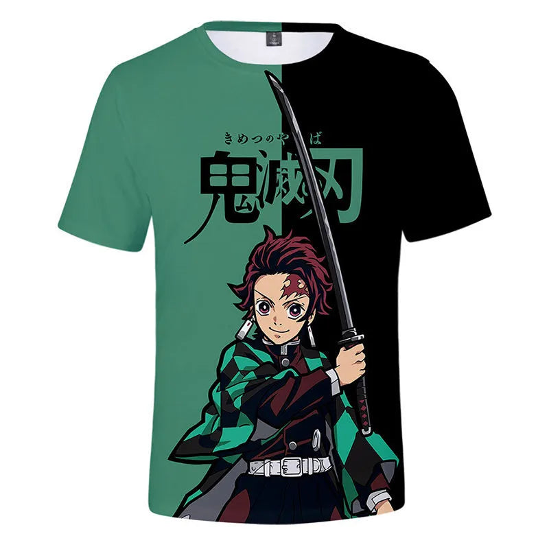 Demon Slayer 3D Print T-Shirt - T-Shirts - Shirts & Tops - 1 - 2024