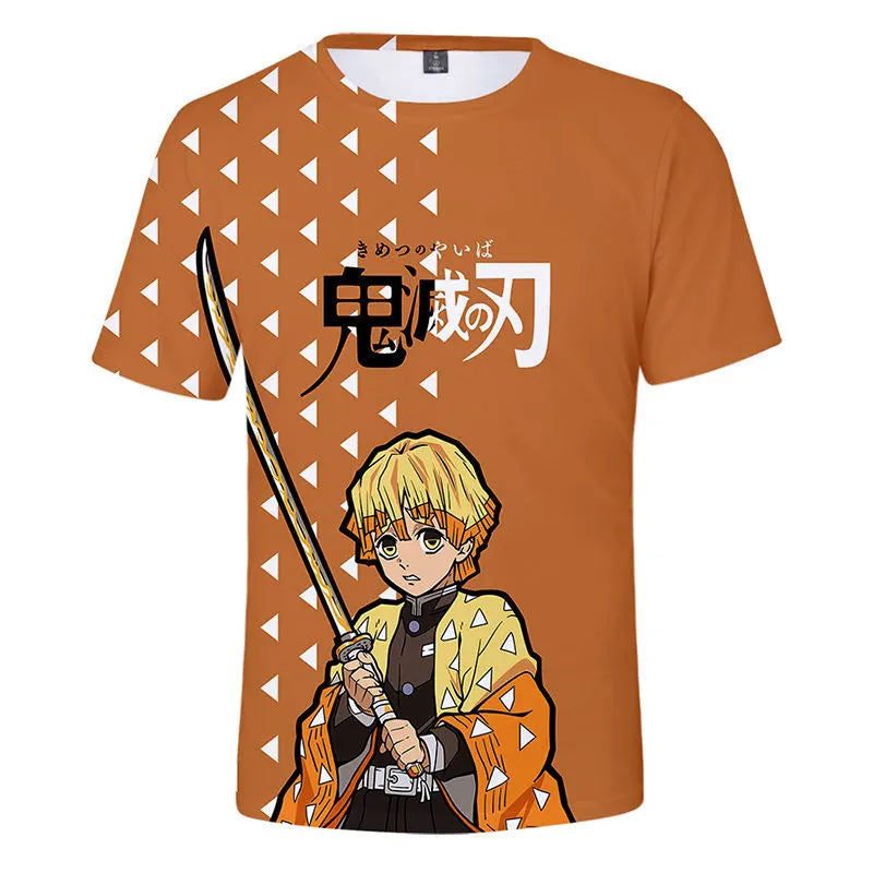 Demon Slayer 3D Print T-Shirt - GMZR3 / 4-5Y - T-Shirts - Shirts & Tops - 9 - 2024