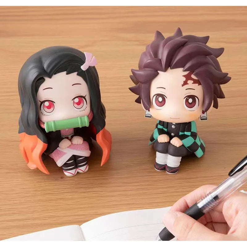 Demon Slayer Action Figures - Nezuko Tanjirou Zenitsu Inosuke - Figurines - Action & Toy Figures - 6 - 2024