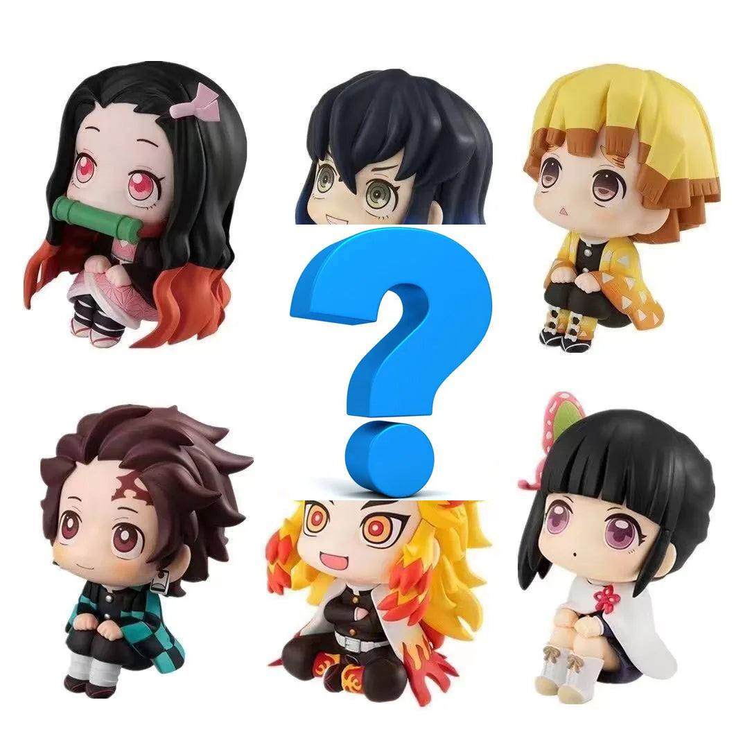 Demon Slayer Action Figures - Nezuko Tanjirou Zenitsu Inosuke - random one - Figurines - Action & Toy Figures - 13