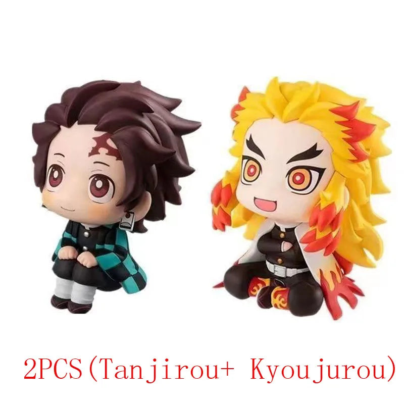 Demon Slayer Action Figures - Nezuko Tanjirou Zenitsu Inosuke - 2 Pcs 2 - Figurines - Action & Toy Figures - 16 - 2024