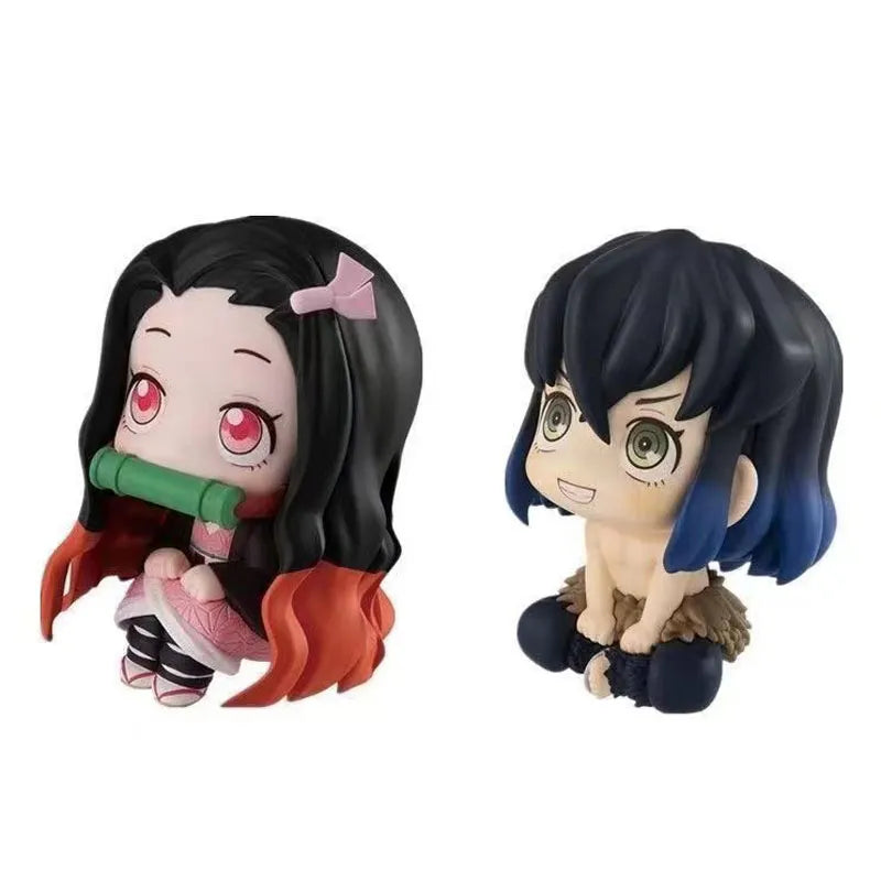 Demon Slayer Action Figures - Nezuko Tanjirou Zenitsu Inosuke - Figurines - Action & Toy Figures - 4 - 2024