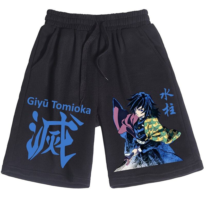 Demon Slayer Anime Shorts - DK-Black3 / L - Bottoms - Shirts & Tops - 7 - 2024