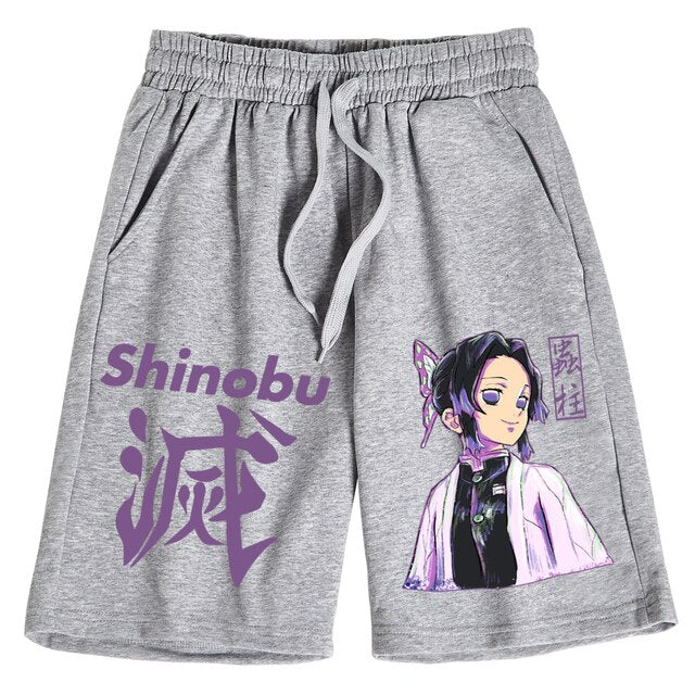 Demon Slayer Anime Shorts - DK-Gray2 / L - Bottoms - Shirts & Tops - 6 - 2024