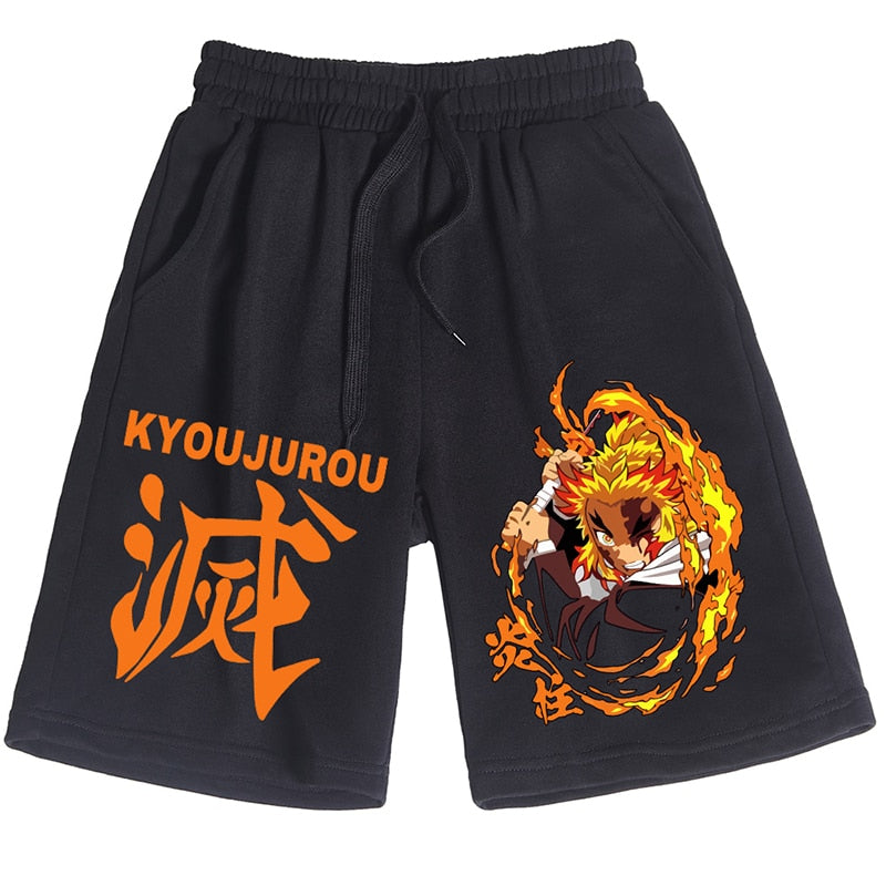 Demon Slayer Anime Shorts - Bottoms - Shirts & Tops - 1 - 2024