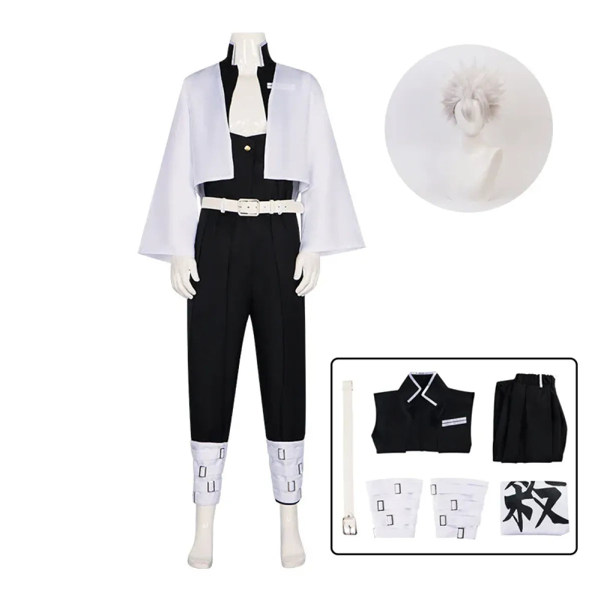 Shinazugawa Sanemi Demon Slayer Cosplay Set - Cosplay - Cosplay - 5