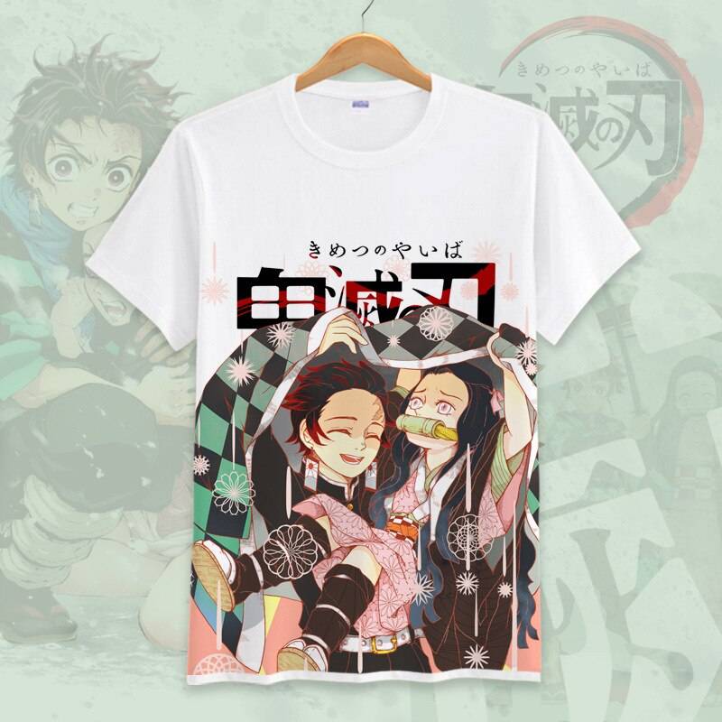 Demon Slayer Cotton T-Shirt - Print 10 / L - T-Shirts - Shirts & Tops - 12 - 2024