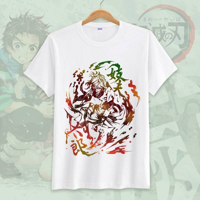 Demon Slayer Cotton T-Shirt - Print 7 / L - T-Shirts - Shirts & Tops - 9 - 2024