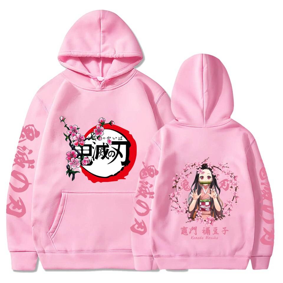 Nezuko Demon Slayer Hoodies - Pink / XS - Women’s Clothing & Accessories - Gift Cards - 10 - 2024