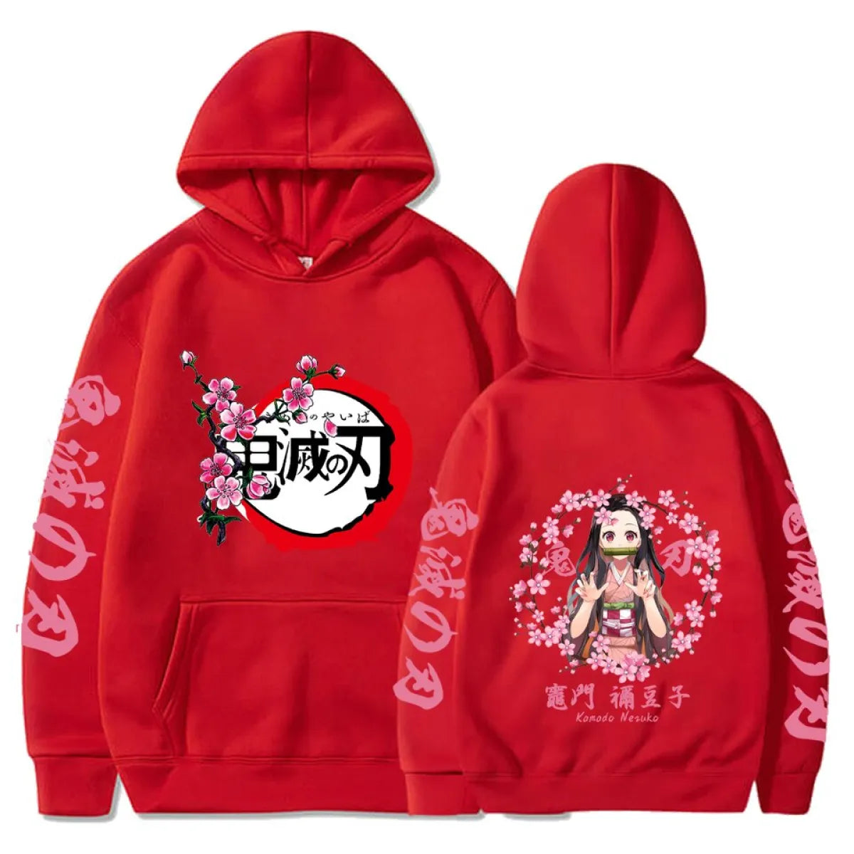 Nezuko Demon Slayer Hoodies - Women’s Clothing & Accessories - 13