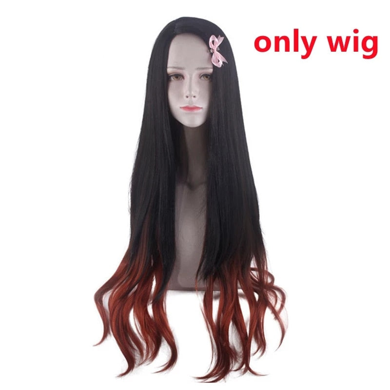 Nezuko Cosplay - wig / S / Kimetsu - Anime - Traditional & Ceremonial Clothing - 16 - 2024