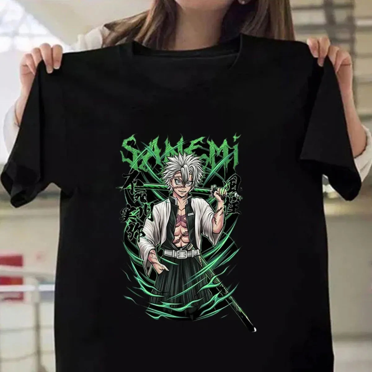 Sanemi Demon Slayer Graphic Tee - T-Shirts - T-Shirt - 1