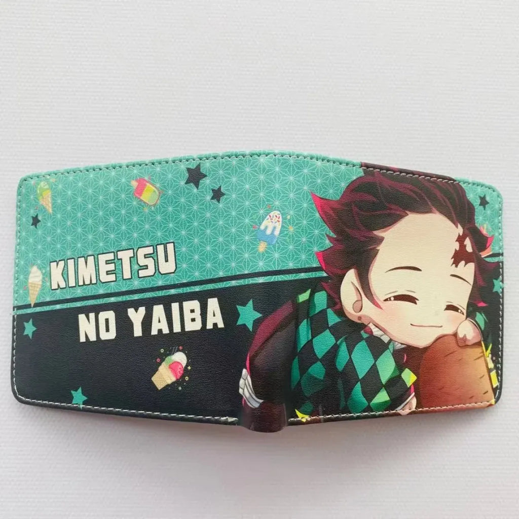 Demon Slayer Tanjirou Foldable Cartoon Wallet - Women Bags & Wallets - Wallets - 11